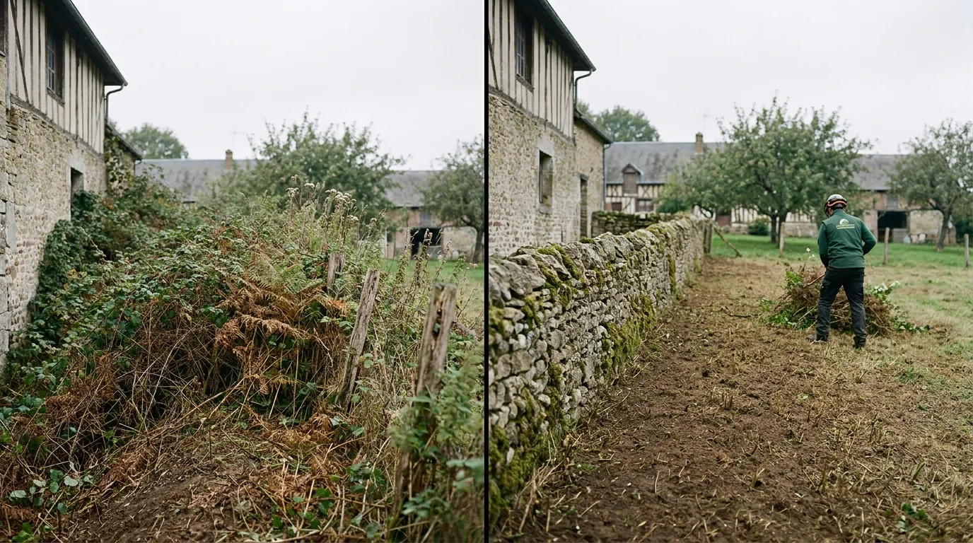 Débroussaillage · Calvados